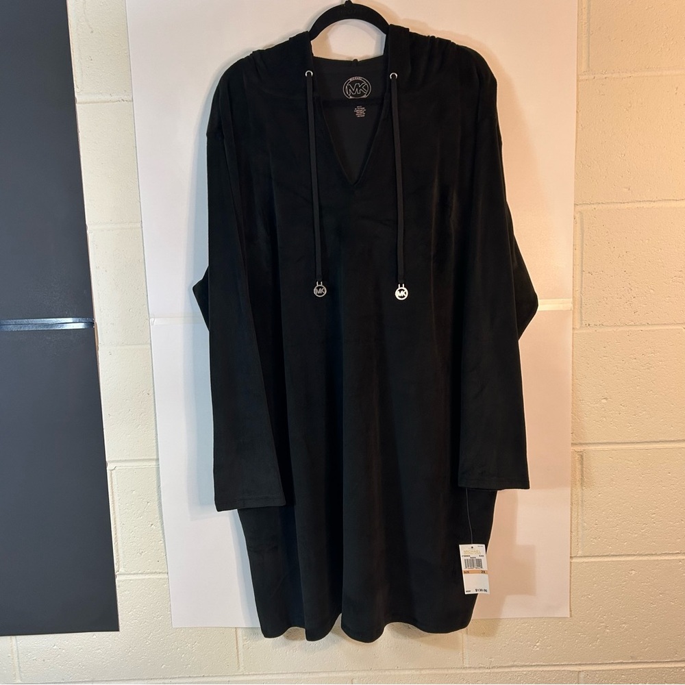 Michael Kors Black Hoodie Sweatshirt